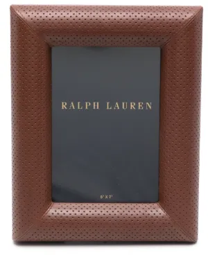 Ralph Lauren Home Brennan レザーフォトフレーム 8cm x 10cm