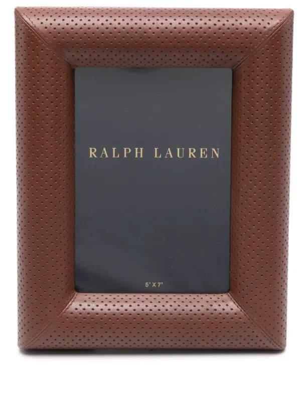 Ralph Lauren Picture Frame 写真額縁 フォトフレーム Modern Silverplate Ralph Lauren “Nolan”Picture Frame 5 X 7