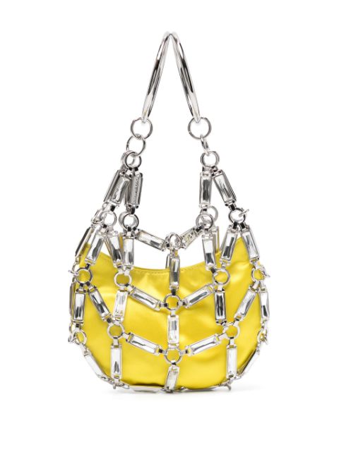 DSQUARED2 Cage crystal-embellished bag Women