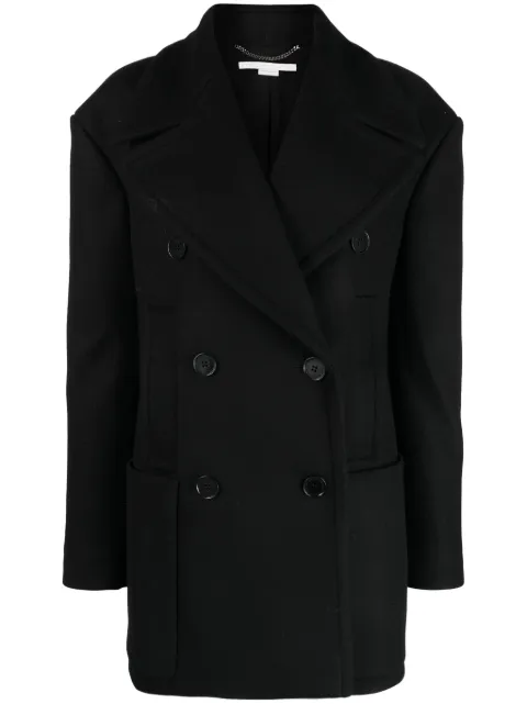 Stella McCartney wool double-breasted coat 6600543CU850 - 0