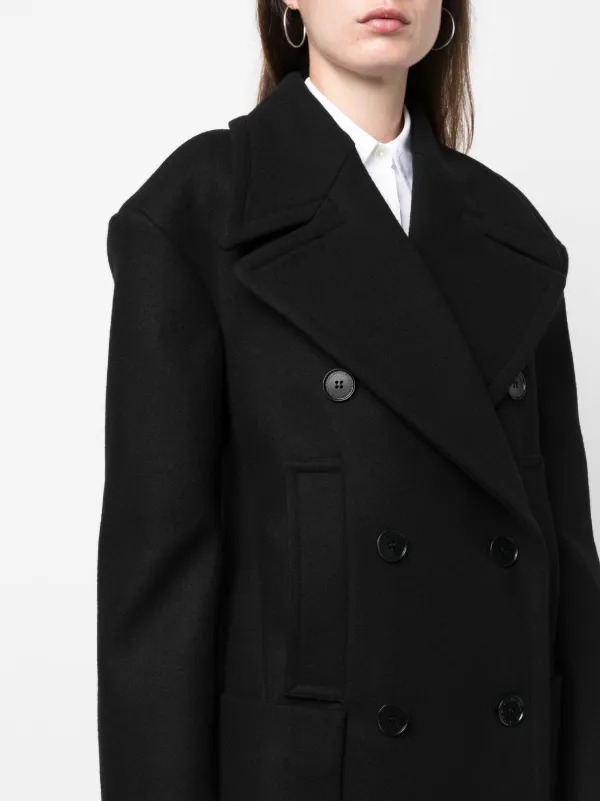 Stella McCartney ダブルコート | ブラック | FARFETCH JP