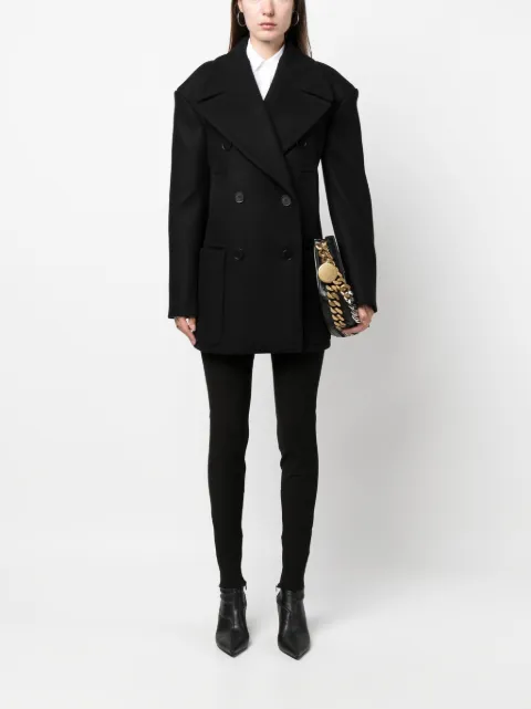 Stella McCartney wool double-breasted coat 6600543CU850 - 1