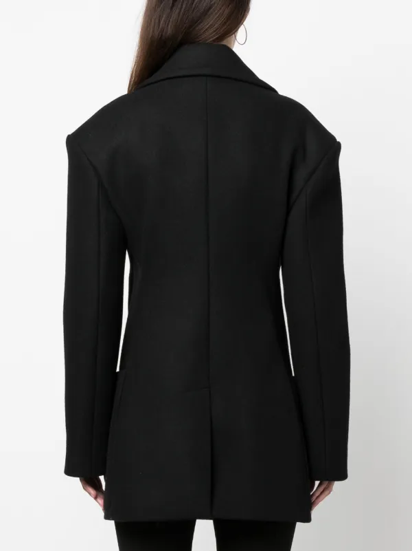 Stella McCartney ダブルコート | ブラック | FARFETCH JP