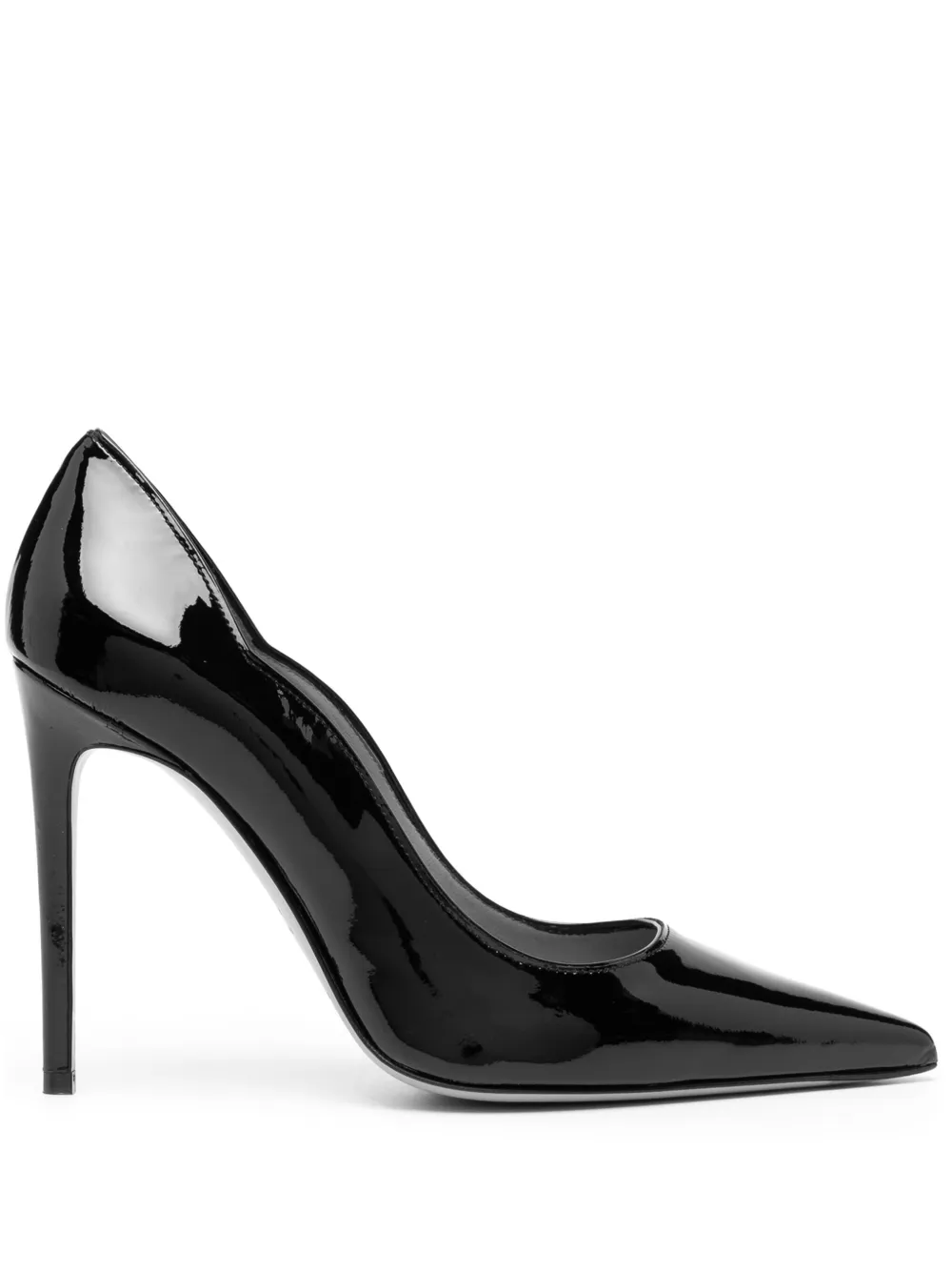 Roberto Festa Anny 115mm Leather Pumps In Black