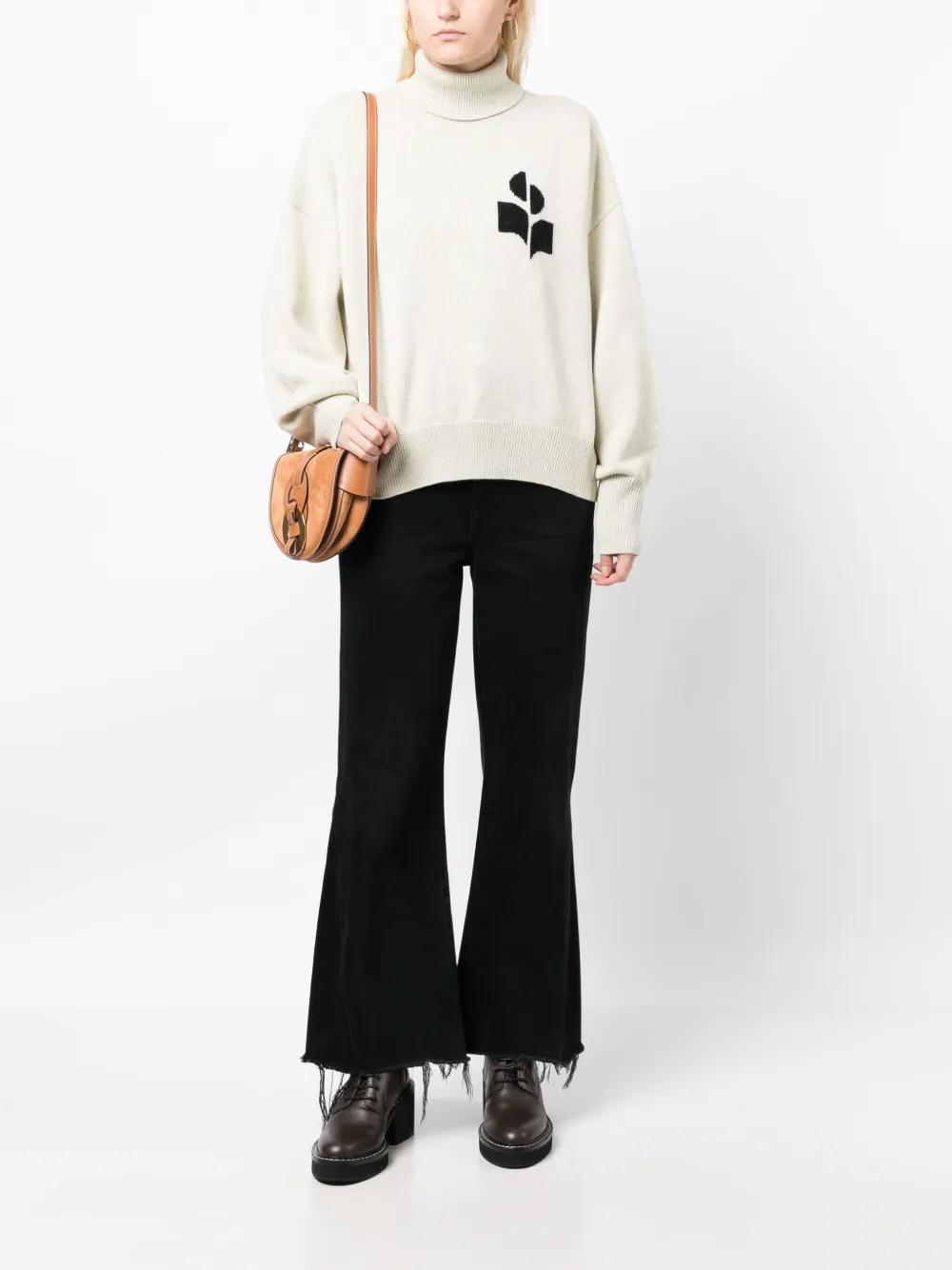 MARANT ÉTOILE Coltrui met logo - Bruin