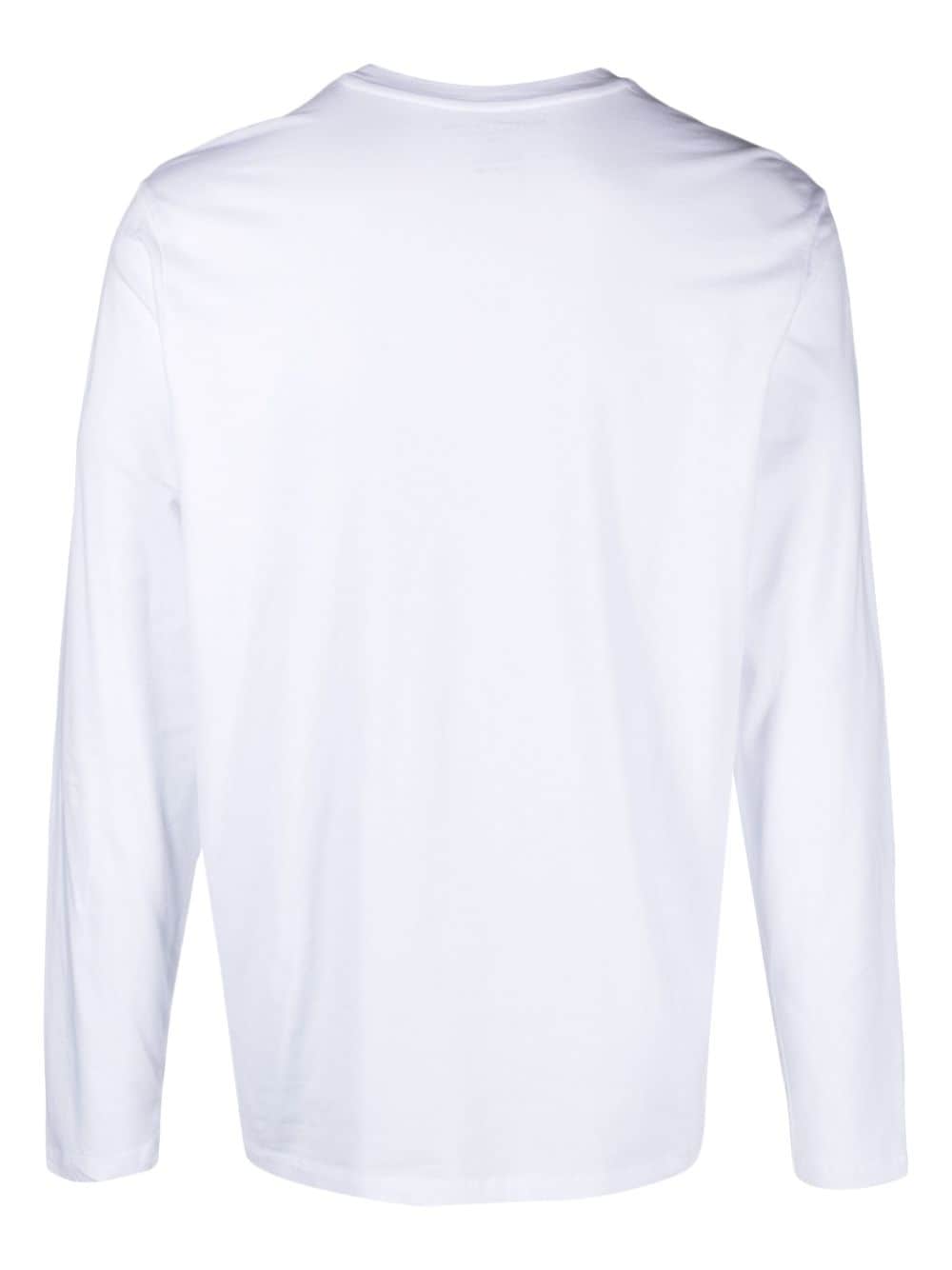 Majestic Filatures long-sleeve cotton T-shirt - Wit