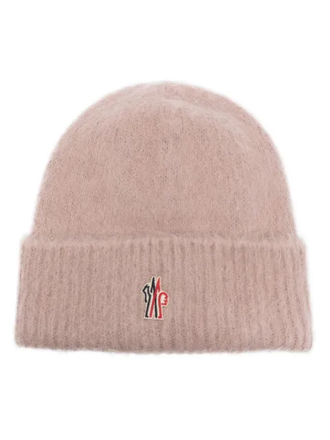 Moncler Grenoble gorro con logo bordado
