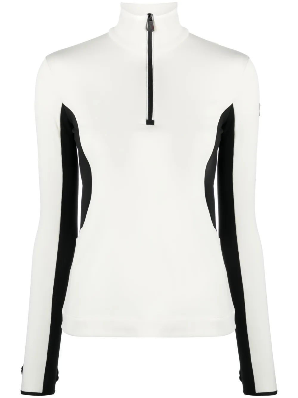 White ski shop base layer