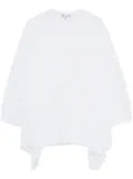 Comme Des Garçons Comme Des Garçons short-sleeve draped T-shirt - White