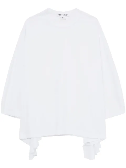 Comme Des Garçons Comme Des Garçons تيشيرت بثنيات وأكمام قصيرة
