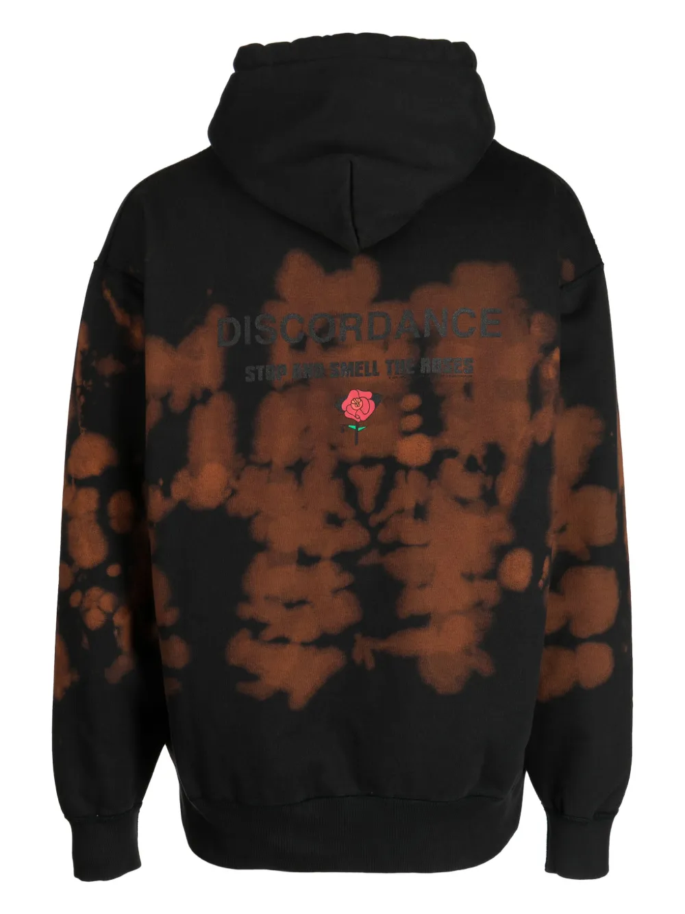 Children Of The Discordance Hoodie met tie-dye print - Zwart