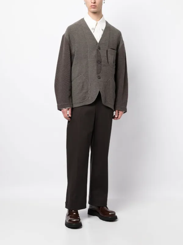 Ziggy Chen パッチワーク ジャケット | グレー | FARFETCH JP