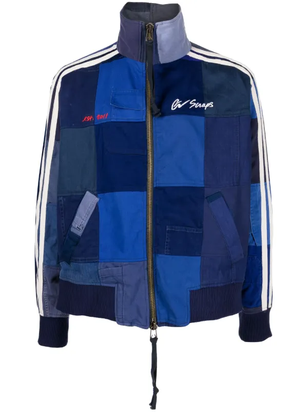 Greg Lauren パッチワークのスーツジャケット