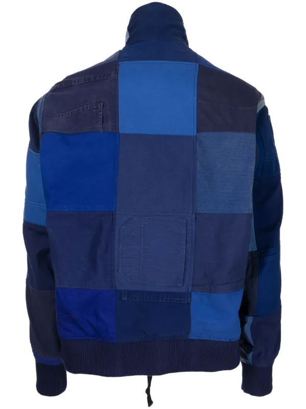 Greg Lauren パッチワークのスーツジャケット