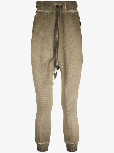 Boris Bidjan Saberi drawstring-waist track pants