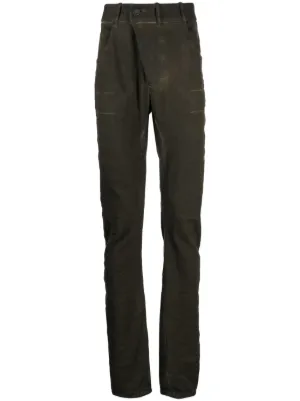 Boris Bidjan Saberi Drop-Crotch Jeans for Men - Shop Now on FARFETCH