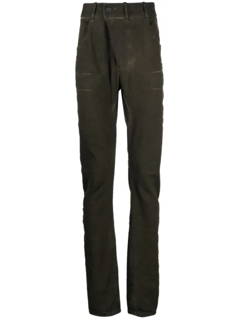 Boris Bidjan Saberi drop-crotch jeans 