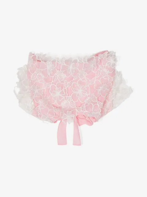 MARLO Eloise lace-detailing top 