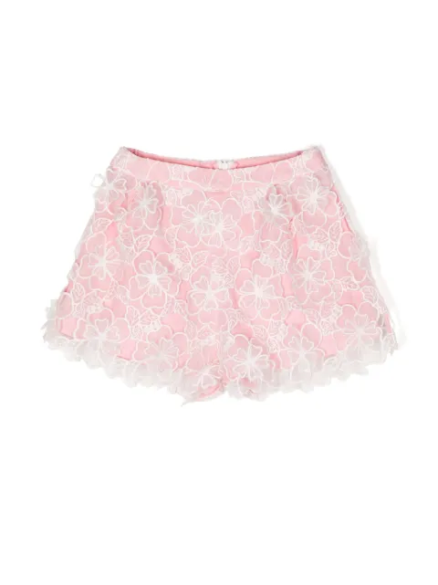MARLO Eloise lace-detailing shorts 