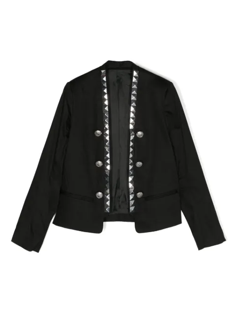 Balmain Kids بليزر مزين بصفي أزرار