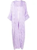 Bambah Isabella kaftan dress set - Purple