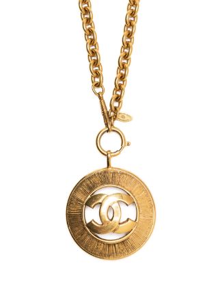 【セール品】CHANEL ネックレス　ココマーク　メダリオン