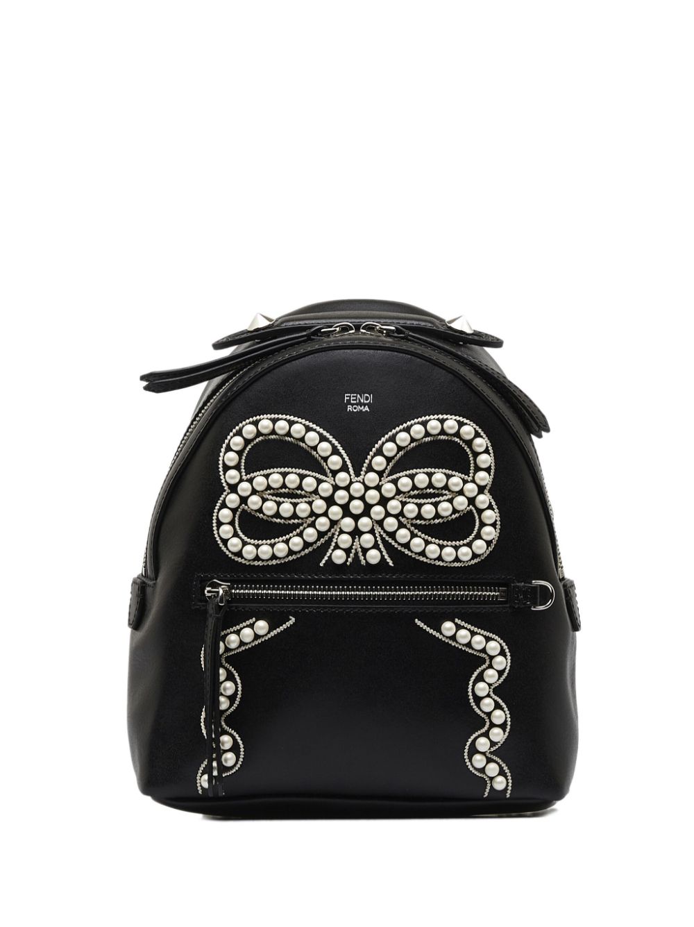 Fendi studded outlet backpack