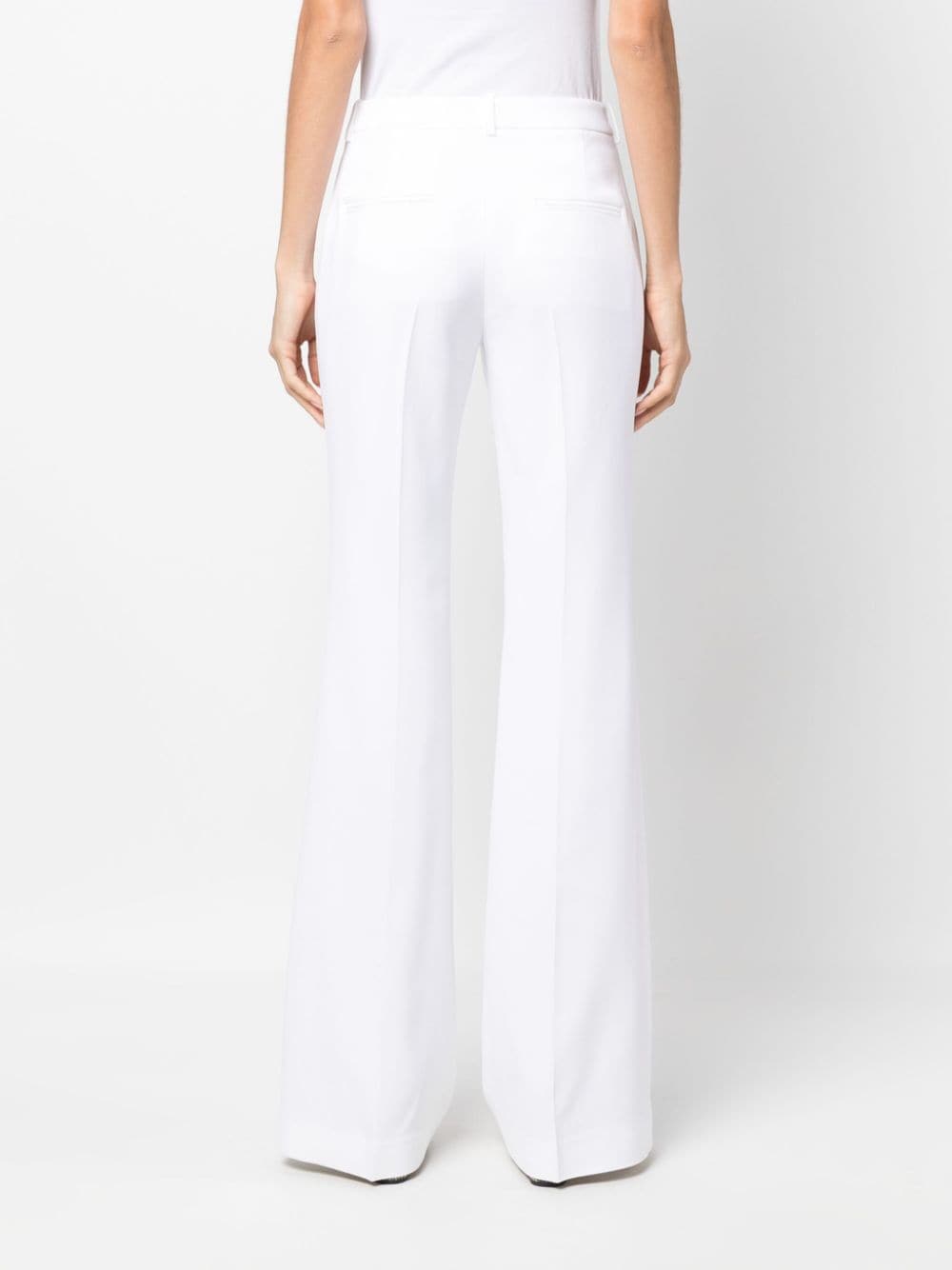 Michael Kors Collection Haylee straight pantalon Wit