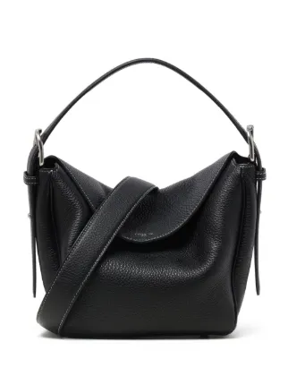APEDE MOD Cube Leather Shoulder Bag | Black | FARFETCH UK