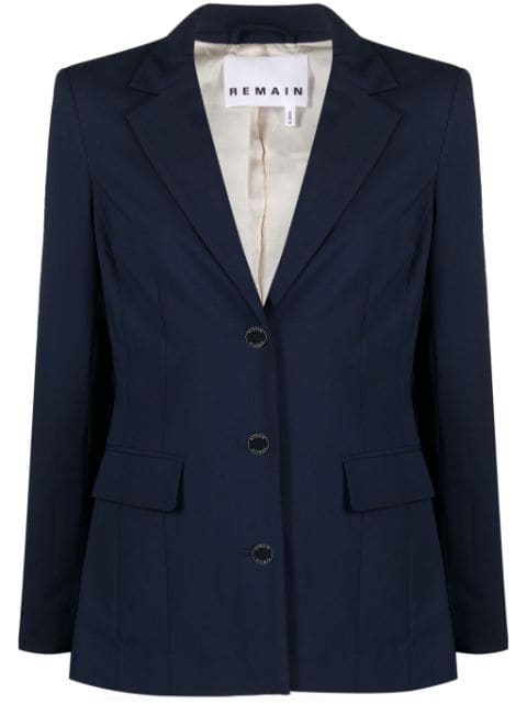 REMAIN single-breasted tailored blazer