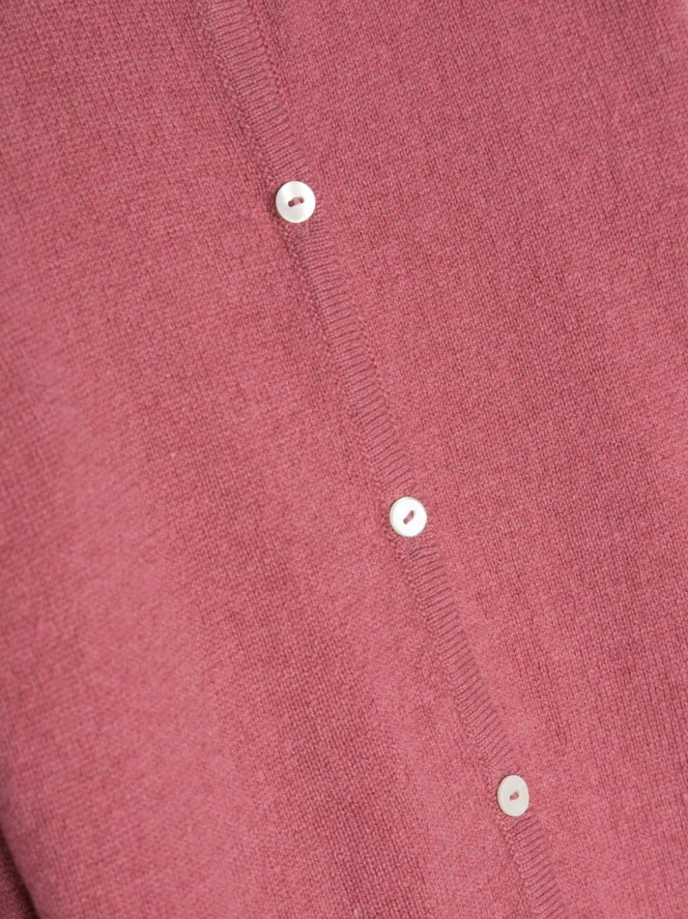 Mariella Ferrari Fijngebreid vest Roze