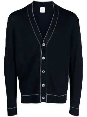 Mens designer best sale cardigan