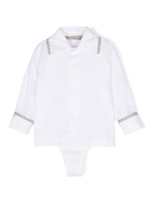 La Stupenderia contrasting-trim cotton body