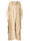 Bambah linen two-piece kaftan dress - Brown