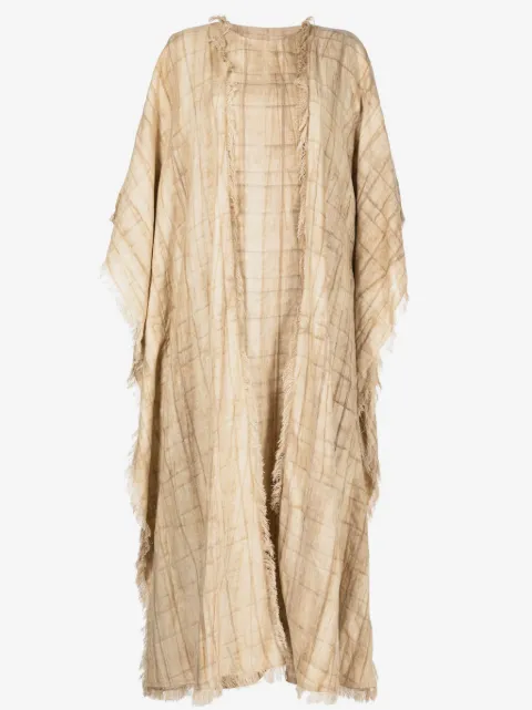 Bambah linen two-piece kaftan dress