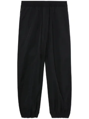 Black Comme Des Garçons クロップド サルエルパンツ | ブラック