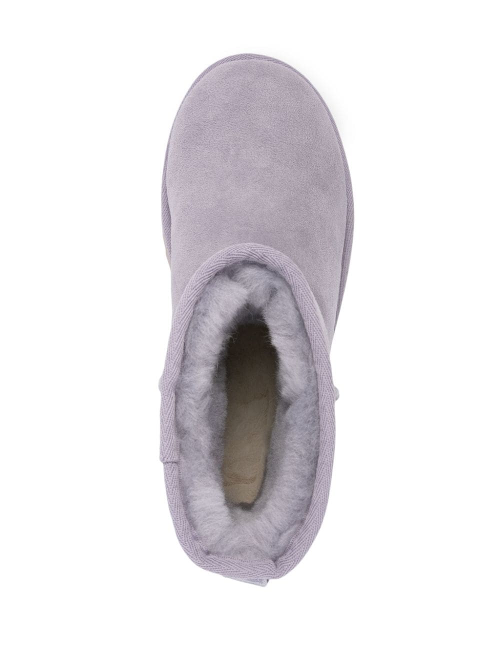 Shop Ugg Classic Mini Ii Ankle Boots In Purple