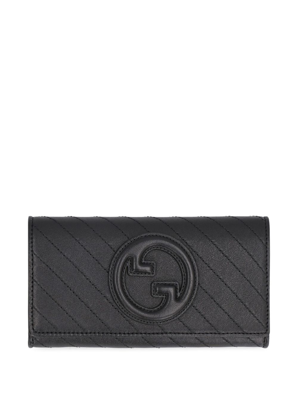 Gucci Blondie Continental Wallet | Black | FARFETCH