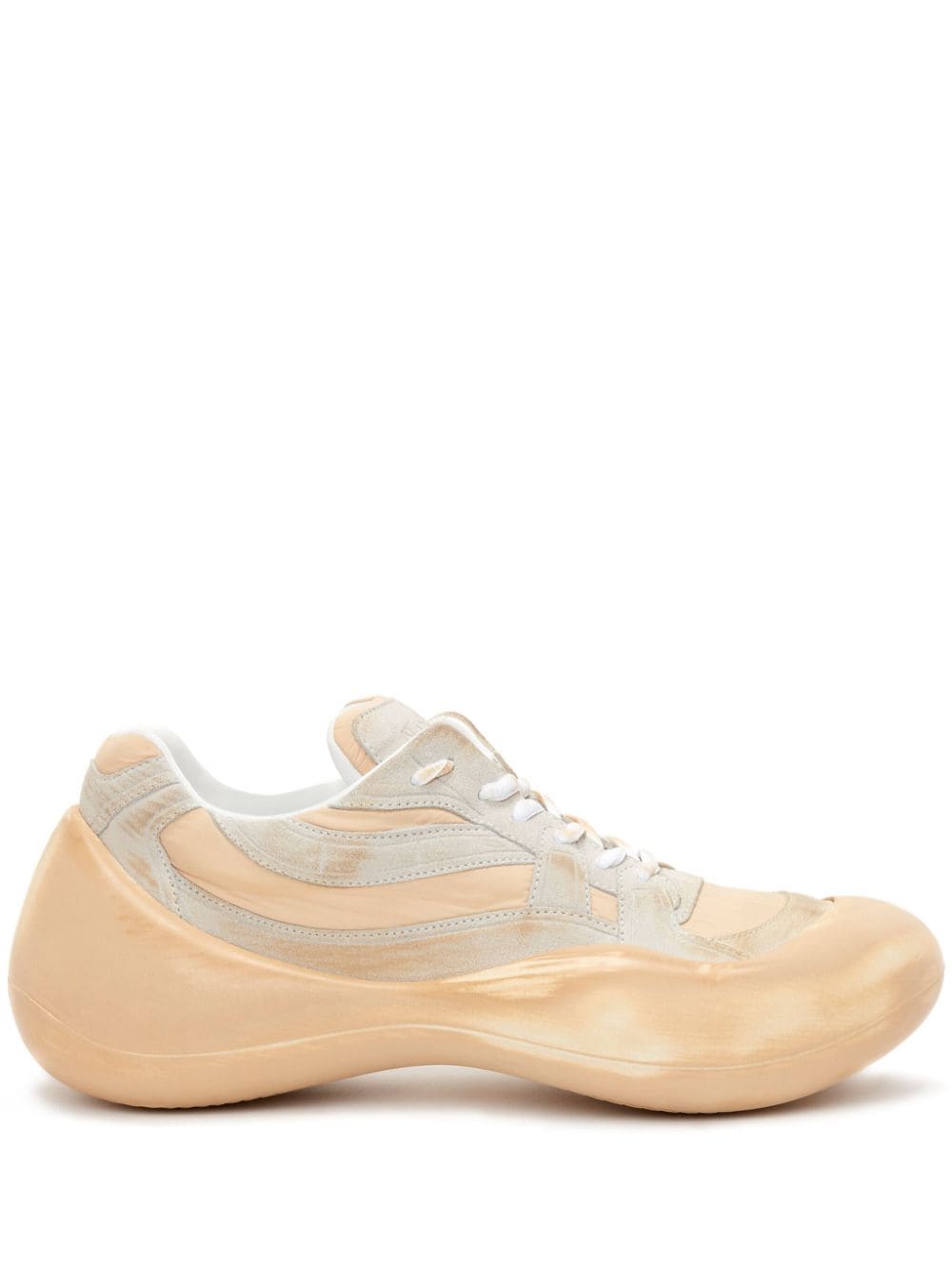 Jw Anderson Bumper-hike Low Top Trainers In Neutrals