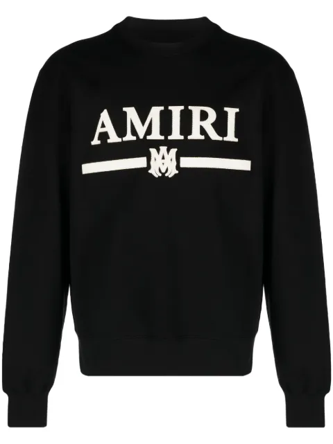 AMIRI logo-print cotton sweatshirt