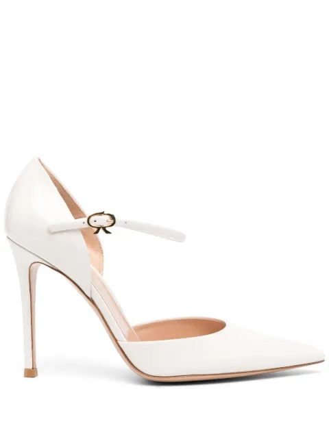 Gianvito Rossi 105mm patent leather pumps