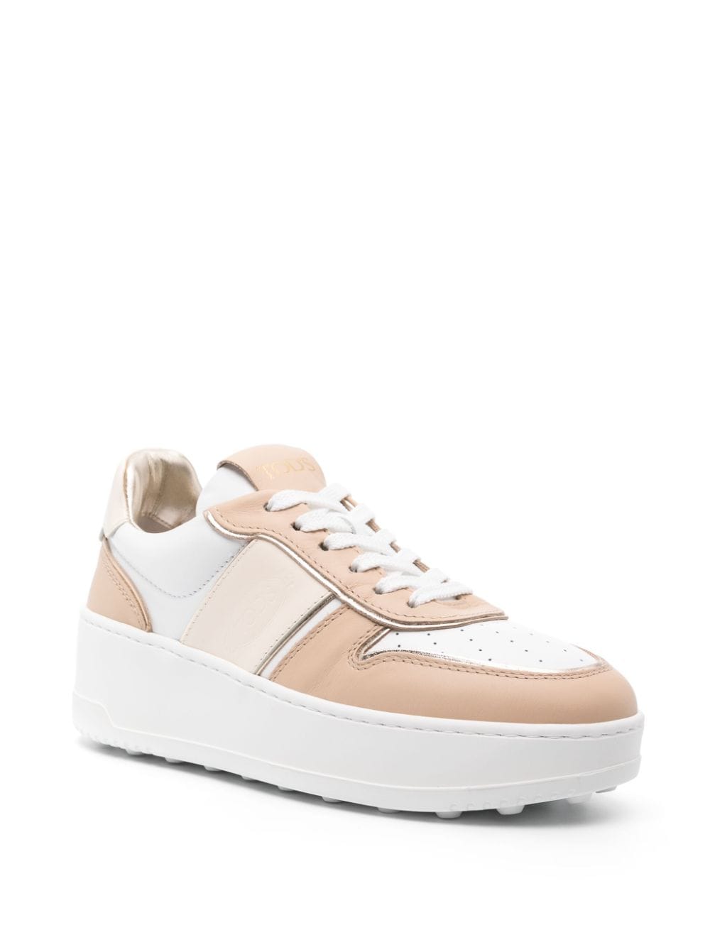 Image 2 of Tod's panelled leather sneakers
