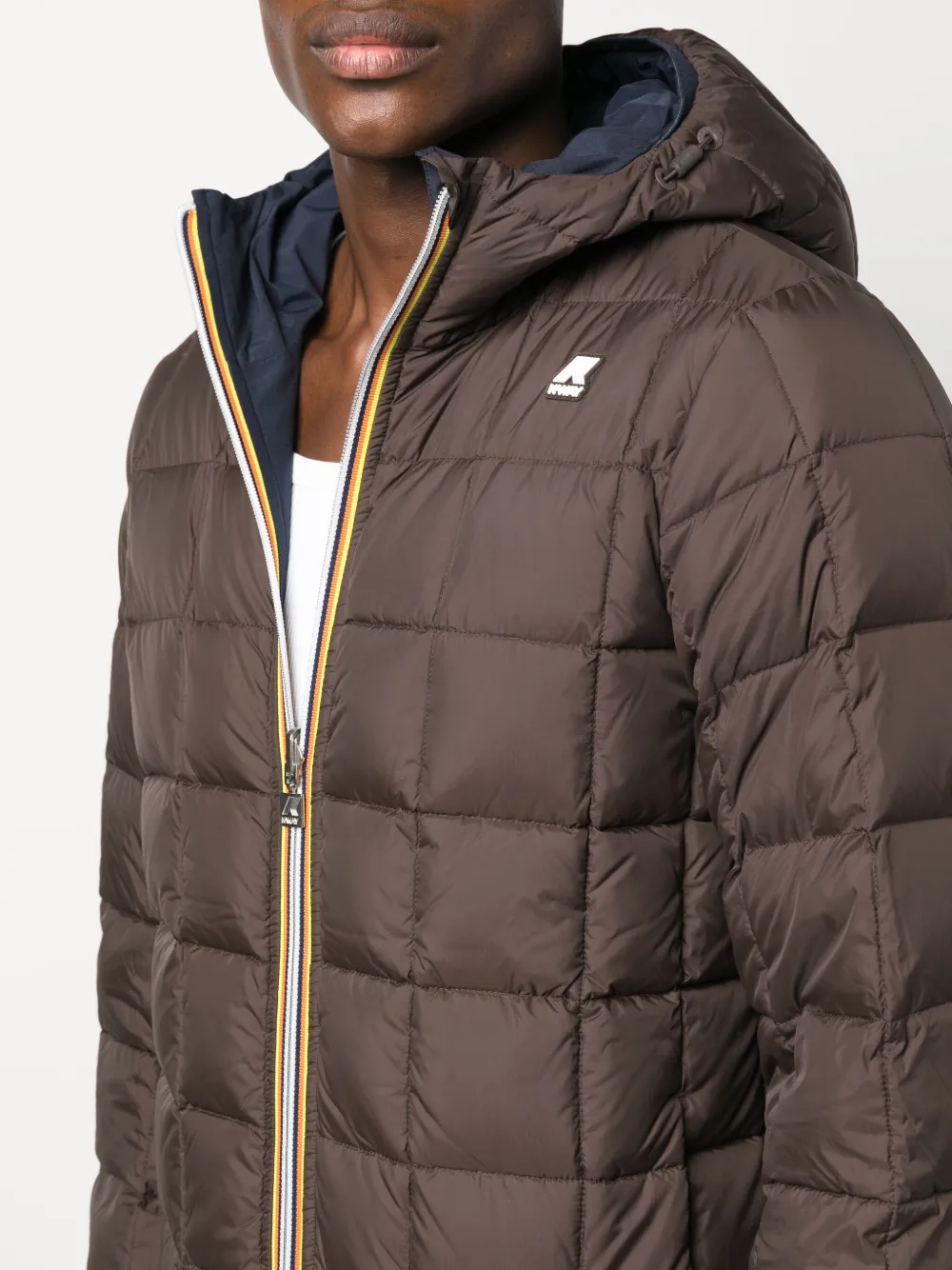 K-Way R&D リバーシブル ダウンジャケット | ブルー | FARFETCH JP