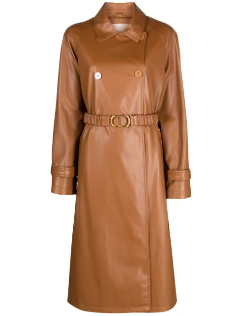 TWINSET belted double-breasted coat