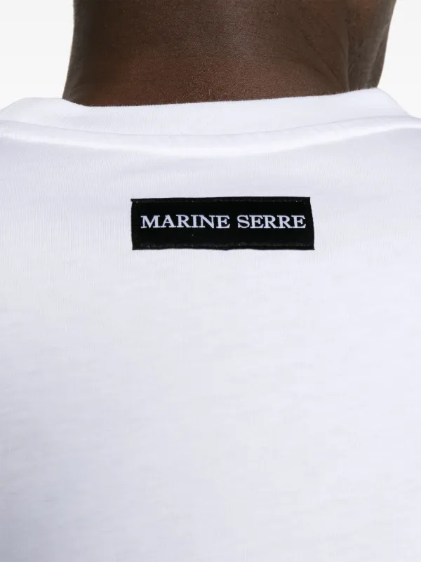 Marine Serre Crescent Moon Tシャツ | ホワイト | FARFETCH JP
