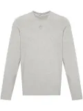 Marine Serre Crescent Moon long-sleeve T-shirt - Grey