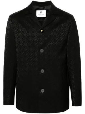 Versace Jaqueta Barocco Silhouette De Fleece | Preto | FARFETCH BR