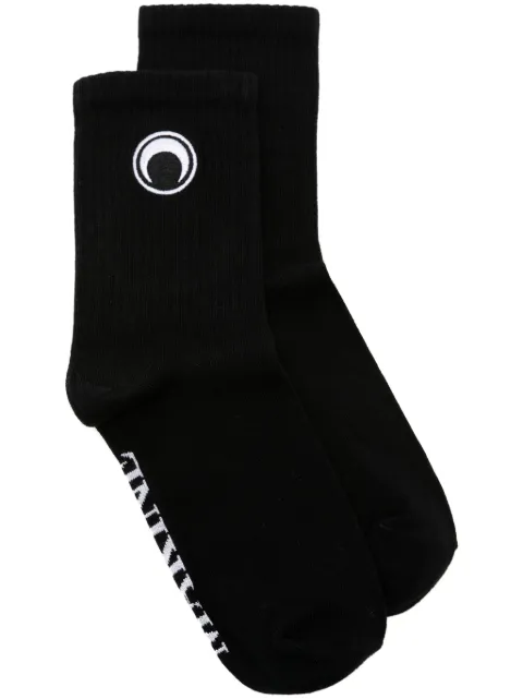 Marine Serre Crescent Moon cotton-blend ankle socks