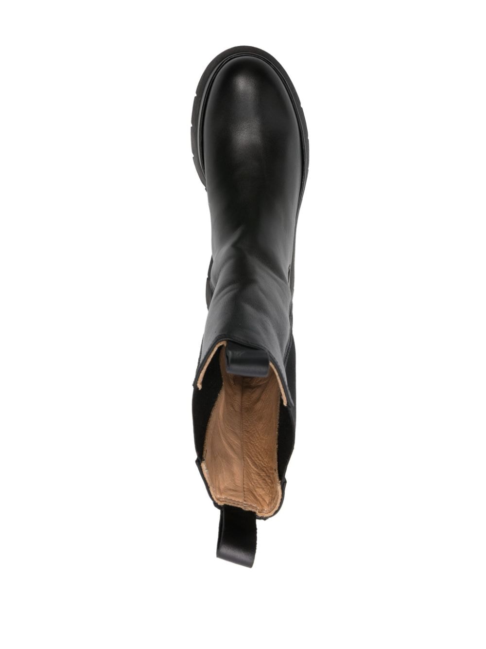 Shop Isabel Marant Mecile 50mm Leather Ankle Boots In Black