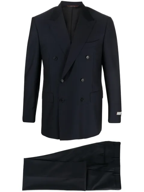 Canali double-breasted wool suit